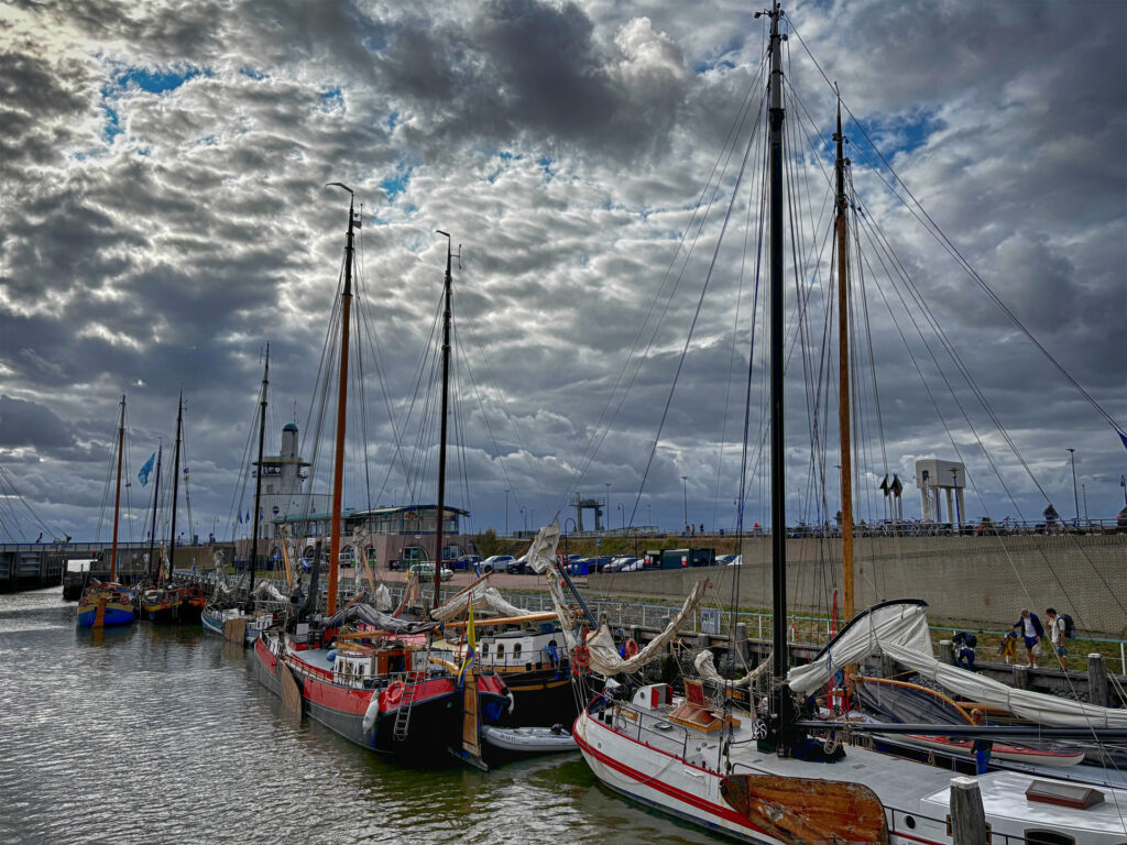 Am Hafen in Harlingen